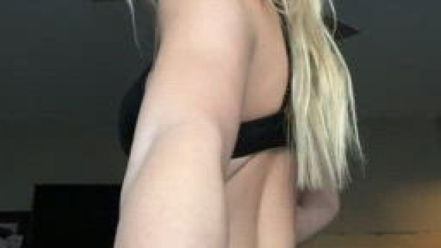 I wish you'd play with my ass, thats why Im bent over for you