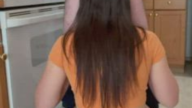 My attempt at the ponytail challenge