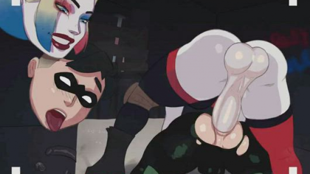 Harley captured Robin (FemboyCarti)