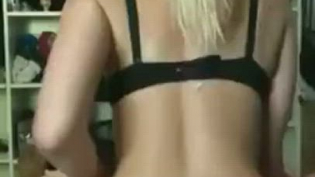 Hot Blonde Riding BBC