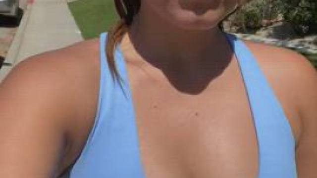 Hot girl walks