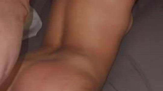 Showing slutty wife who's in charge