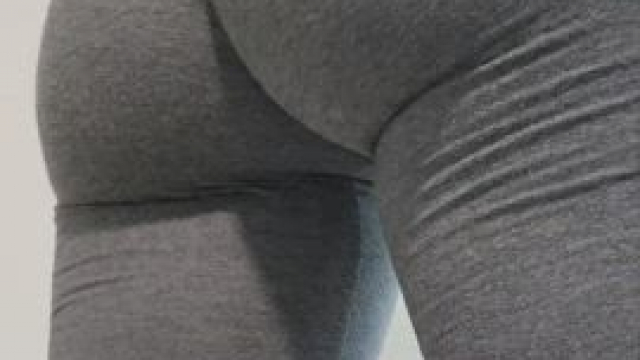 Could Barely Fit in These Yoga Shorts