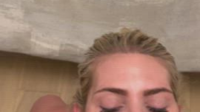 Making me pretty for our Friday night date