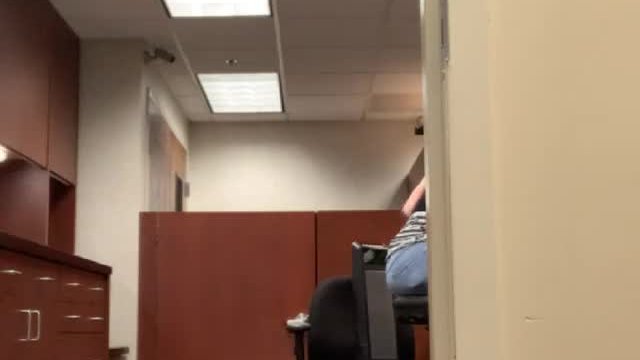 flashing at work