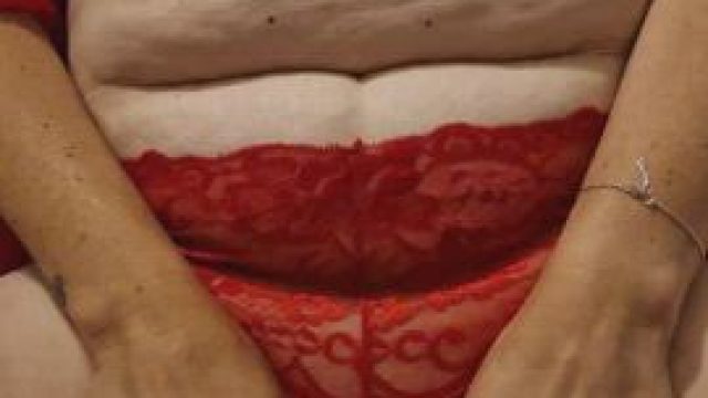 Would you fuck her in this crotchless pair