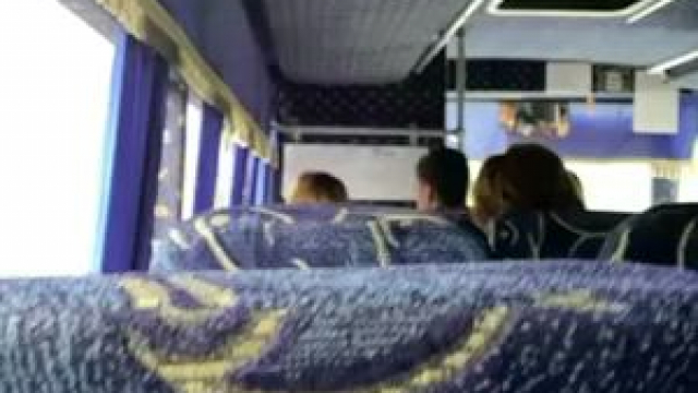 Titi in the bus