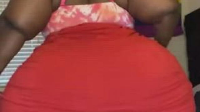 Big African bbw booty