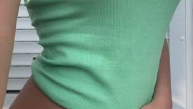 Not sure if I should show my pussy with this titty drop, but fuck it