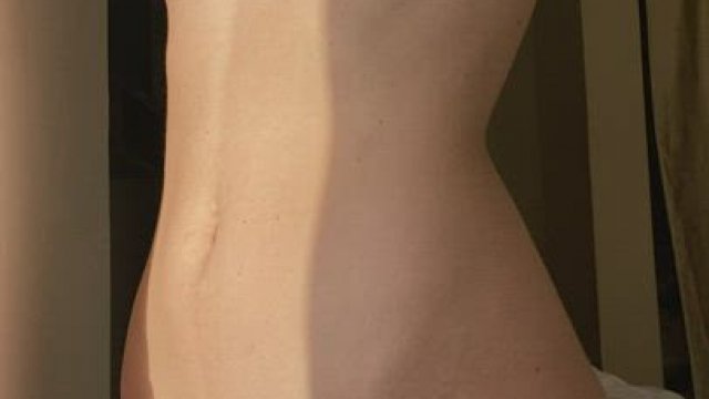 Freshly shaved and moisturized 
