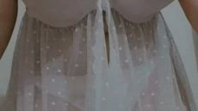 can I seduce you a little bit wearing this cute nighty? [F]
