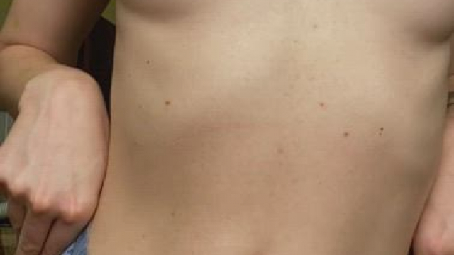 Flat chested but still confident
