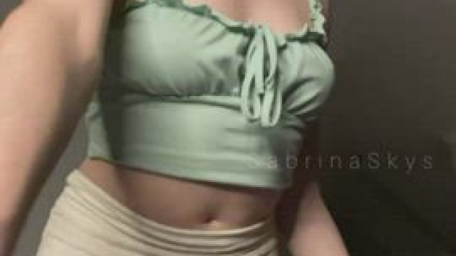 No bra no underwear