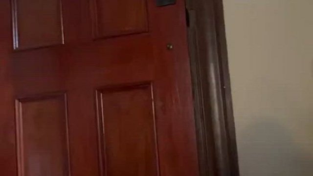 Nice butt for the delivery guy