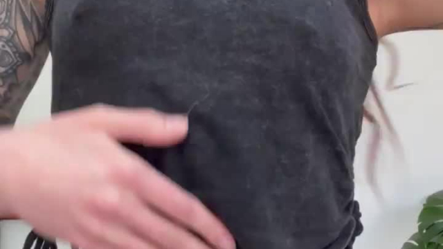 Let me know if my tiny boobs made you hard