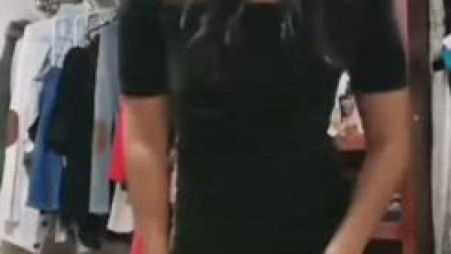 Desi babe stripping and dancing for her boyfriend