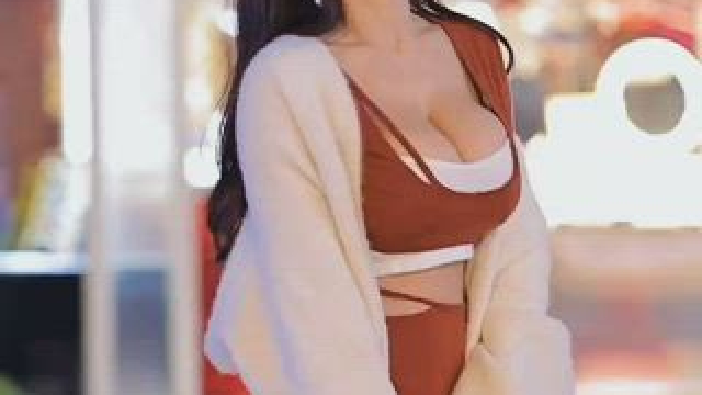 Just a shy and casual asian