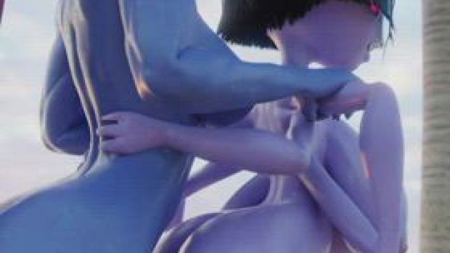 Undyne Helps Muffet 
