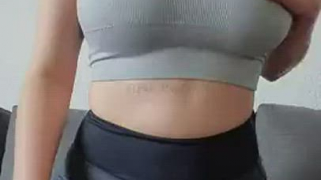 Gym bra drop
