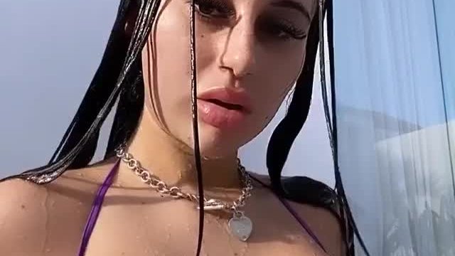 Thotty in the pool