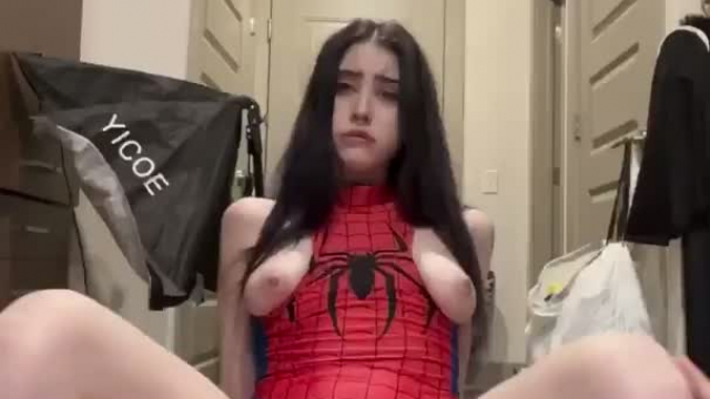 My new favorite way to ride, love how you can see my pussy stretching around a c