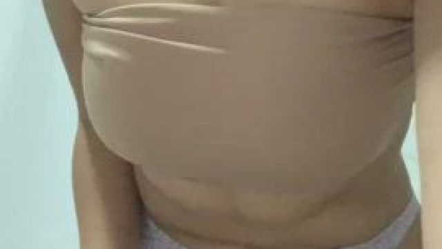 My natural boobs are so fun to play with c: