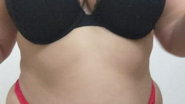 Feelin' sexy in this black bra
