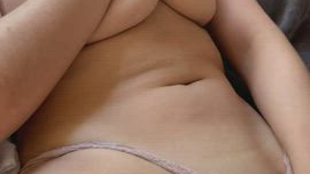 My miniscule top can't hold my giant tits