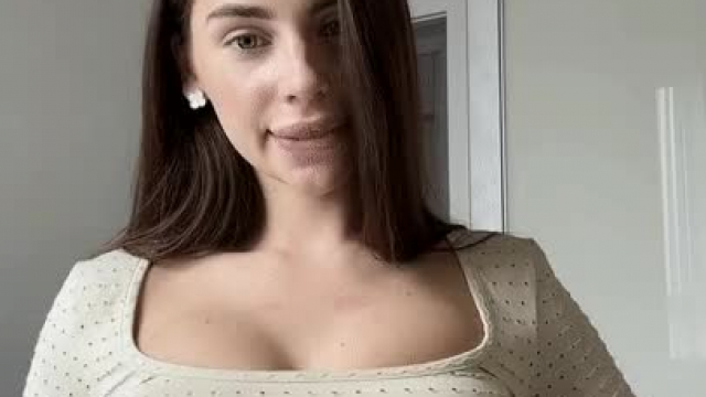 Showing my adorable tits