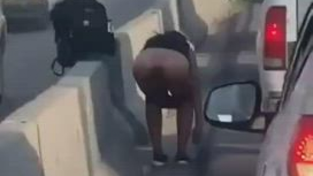 Random anal prolapse...but her cunt was beefy as fuck