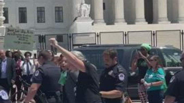 AOC arrested for pro-abortion protest