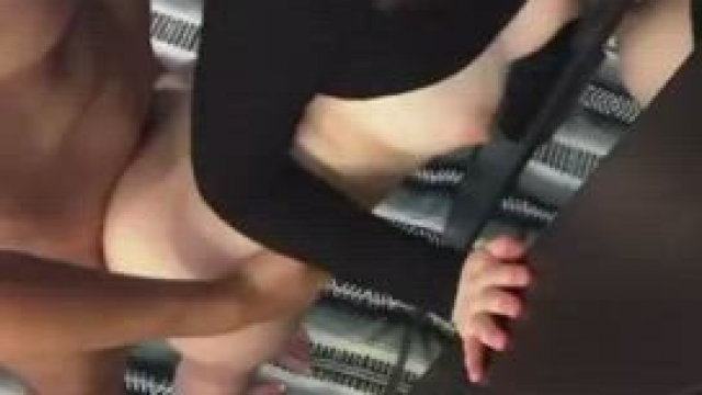 Asian Babe Big Tits Standing Doggy Porn GIF by chondven02