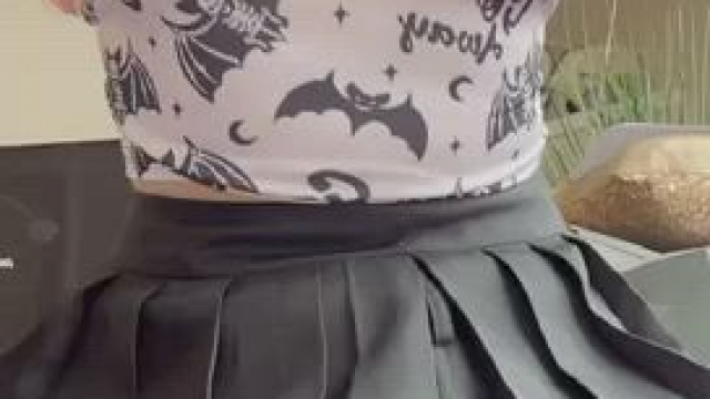 Think about how amazing it would feel to slip inside my busty goth body