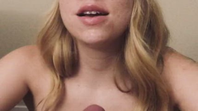 Cum over the mask