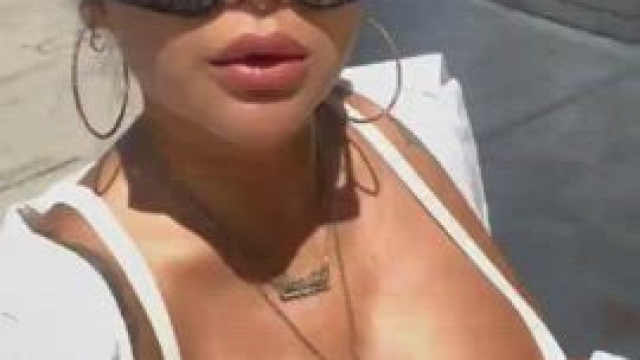 Baddie Asian bimbo