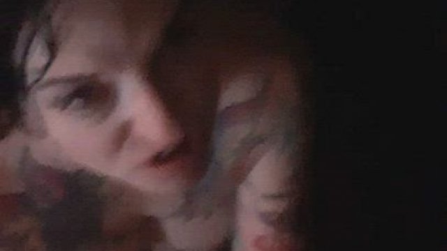 Shooting a big load on a good cumslut
