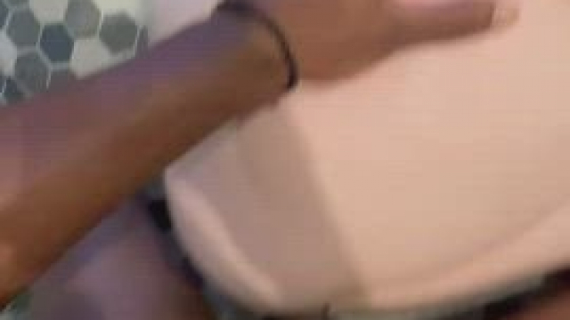 Hubby is enjoying the show as the Hotwife is turning into a bbc slut