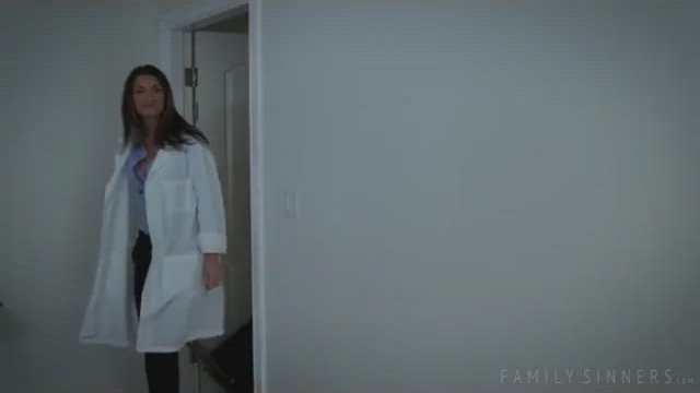 The Family Doctor Silvia sage checking on her sick Nephew