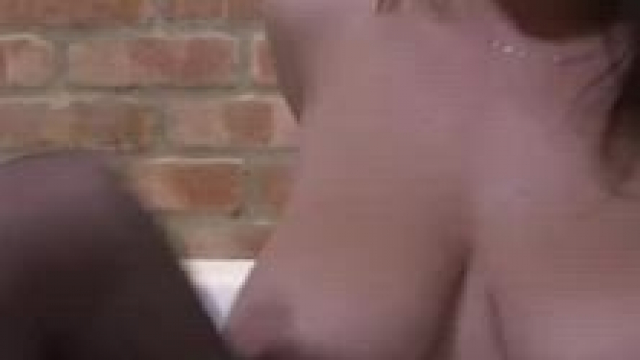 Reverse cowgirl jiggle of Sensual Jane