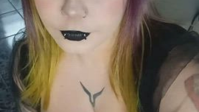 Goth girls with big areolas is all you need