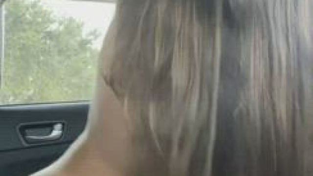 Amateur in the backseat