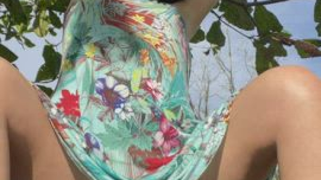 It's such a nice day outside, why wear panties...