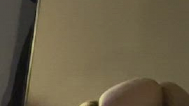 big ass teen sucking dick - ass view