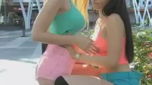 Public Tit Sucking