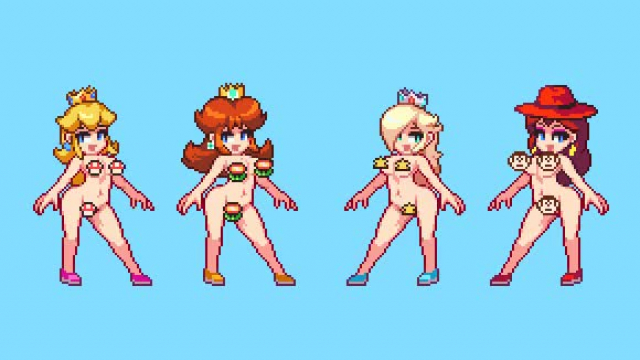 Peach,Daisy,Rosalina and Pauline (Noscium) [Mario Bros]