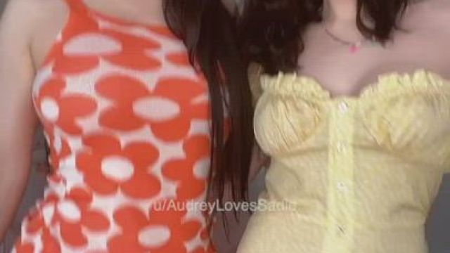 Do we look cuter in or out of our dresses