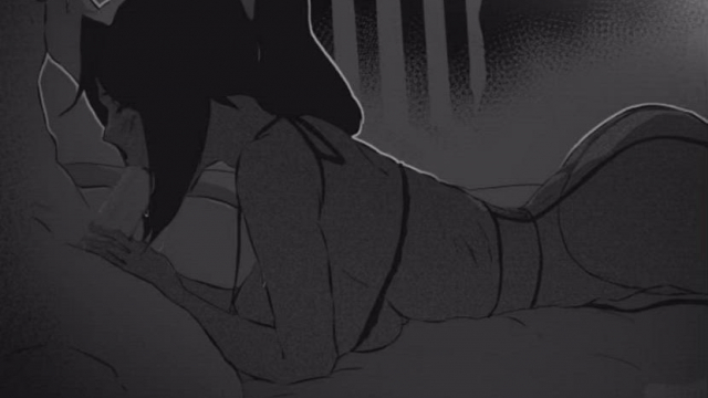 Yoruichi’s Special Blowjob (maxiart) [Bleach]