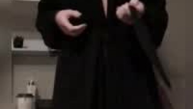 Bathrobe Reveal