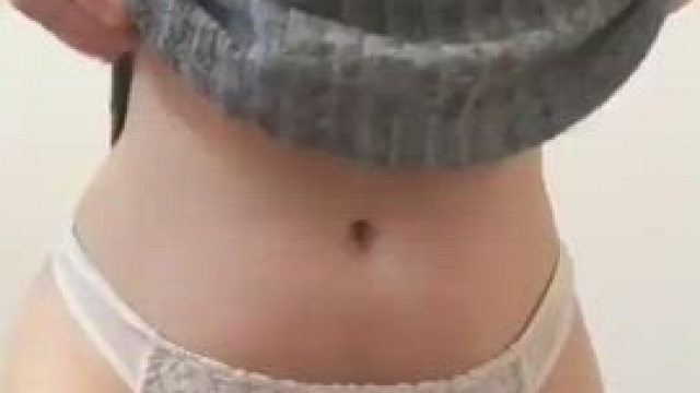 Drop under sweater