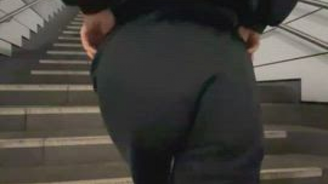 Got too horny at the train station... had to pull my pants down and flash my big